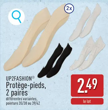 Offre: Protège-pieds