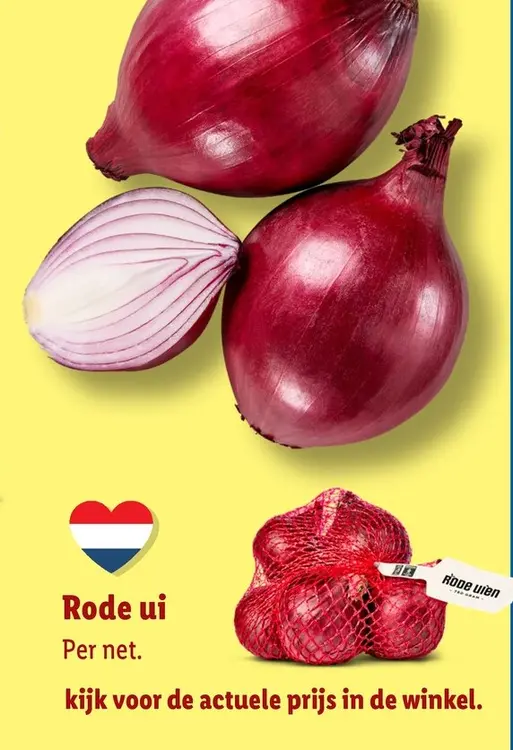 Aanbieding: Rode ui