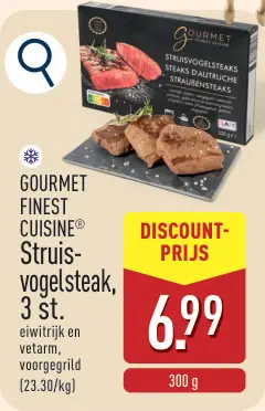Aanbieding: Struisvogelsteak