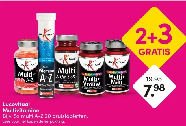 Aanbieding: Multivitamine