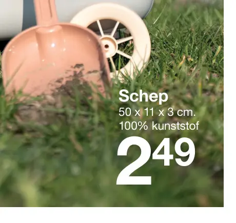 Promotie: Schep