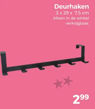 Aanbieding: Deurhaken