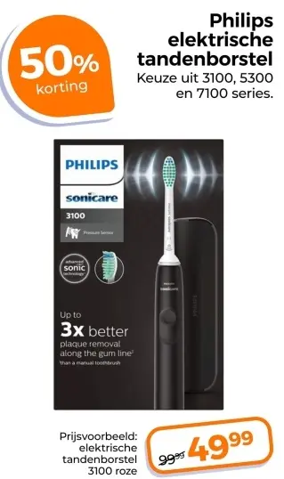 Aanbieding: Philips elektrische tandenborstel