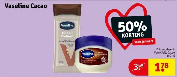 Aanbieding: Vaseline Cacao