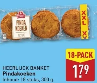 Aanbieding: Pindakoeken