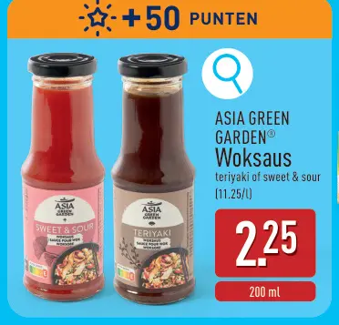 Promotie: Woksaus