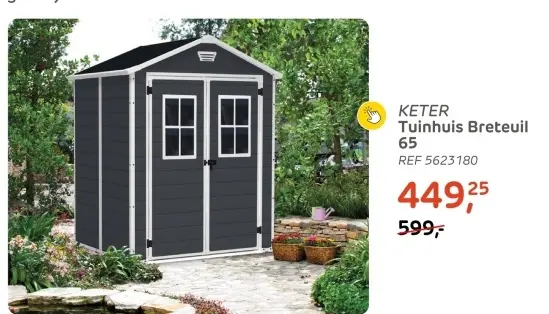 Aanbieding: Tuinhuis Breteuil 65