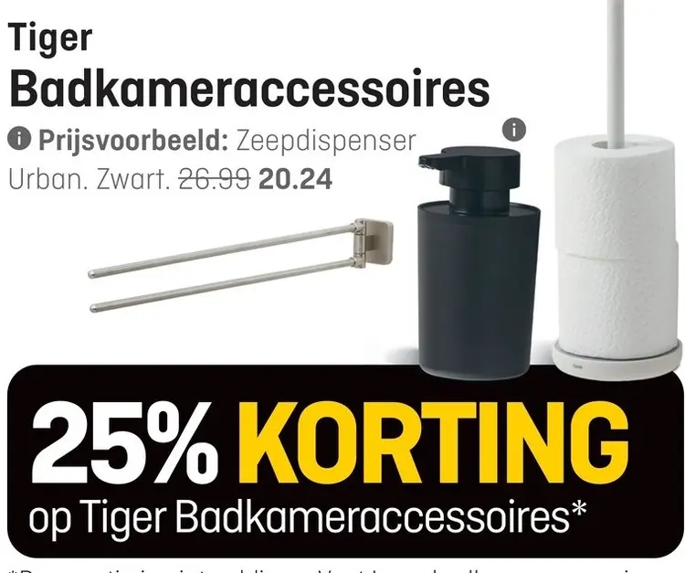 Aanbieding: Badkameraccessoires