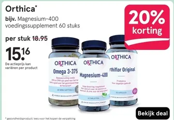 Aanbieding: Orthica Magnesium-400