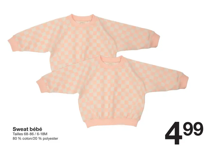 Offre: Sweat bébé