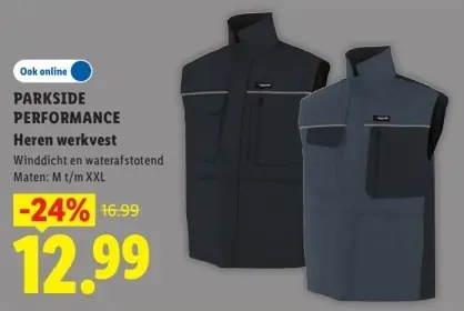 Aanbieding: Heren werkvest
