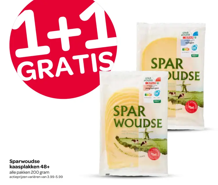 Aanbieding: Sparwoudse kaasplakken 48+