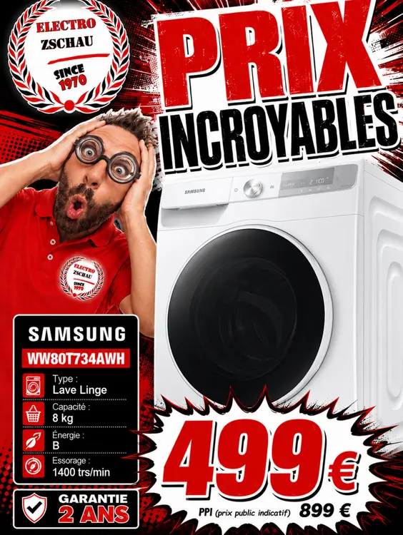 Promotie: Wasmachine
