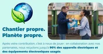 Offre: Chantier propre. Planète propre.