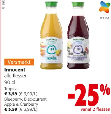 Aanbieding: Innocent alle flessen