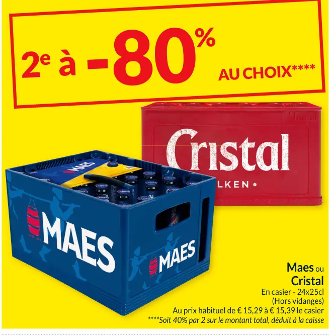 Offre: Maes ou Cristal