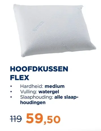 Aanbieding: Hoofdkussen flex