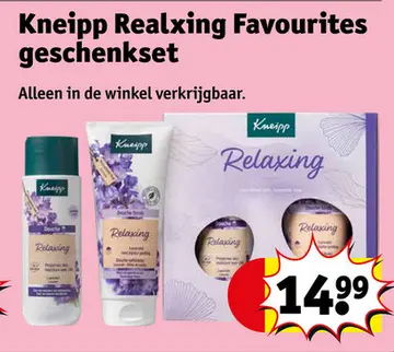 Aanbieding: Kneipp Realxing Favourites geschenkset