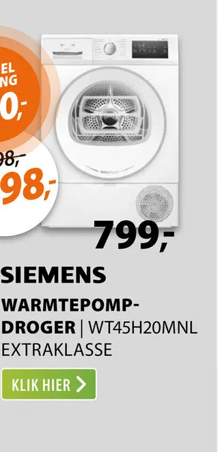 Aanbieding: Siemens WT45H20MNL extraKlasse