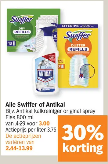 Promotie: Swiffer of Antikal