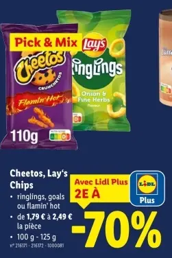Offre: Chips