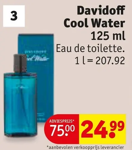 Promotie: Davidoff Cool Water Eau de toilette