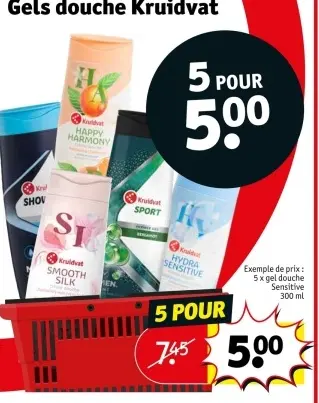 Offre: Gels douche