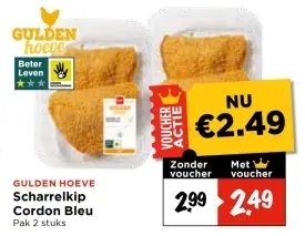 Aanbieding: Scharrelkip Cordon Bleu