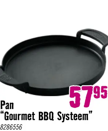 Aanbieding: WEBER® Barbecuepan inzet voor Ø 57 cm houtskoolbbq gietijzer GBS-systeem