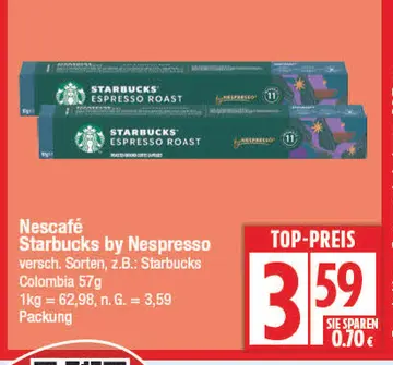 Aanbieding: Starbucks by Nespresso