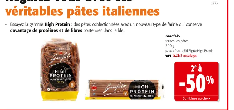 Offre: Penne Ziti Rigate High Protein