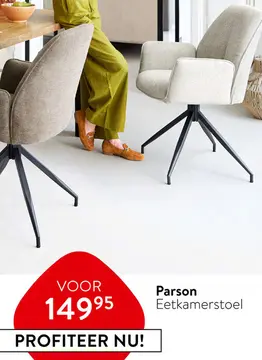 Aanbieding: Parson Eetkamerstoel