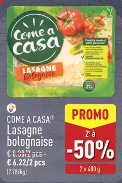 Offre: Lasagne bolognaise