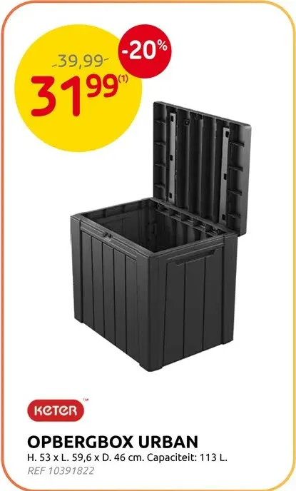 Promotie: Opbergbox Urban