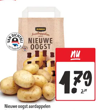 Aanbieding: Nieuwe oogst aardappelen