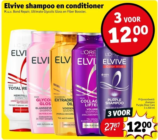 Aanbieding: Shampoo en conditioner