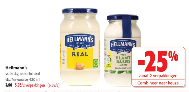 Promotie: Hellmann's volledig assortiment