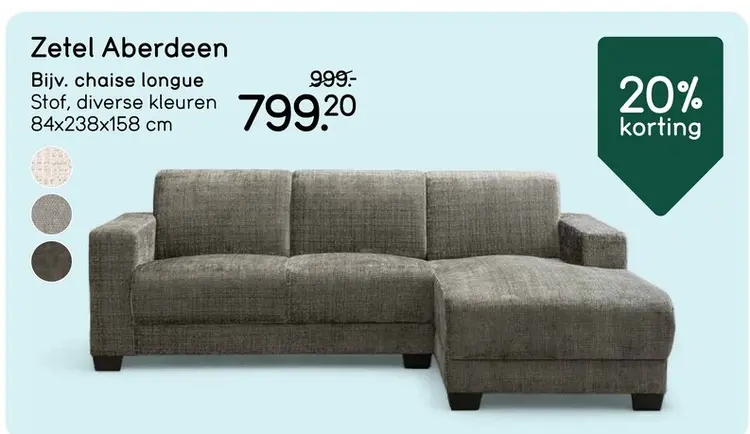 Promotie: Zetel Aberdeen
