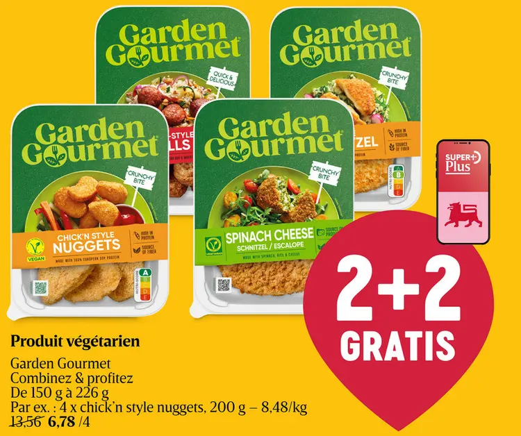 Offre: Garden Gourmet
