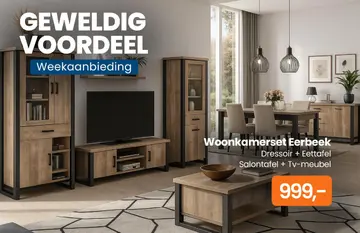 Aanbieding: Woonkamerset Eerbeek