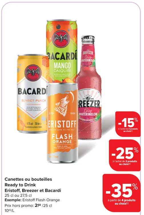 Offre: Ready to Drink