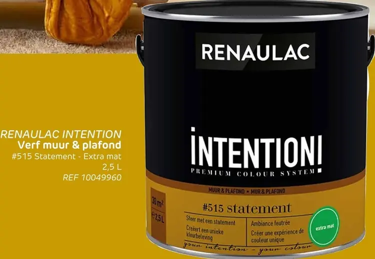 Promotie: Intention Verf muur & plafond