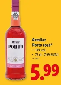 Promotie: Porto rosé