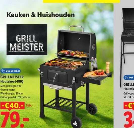 Aanbieding: Houtskool-BBQ