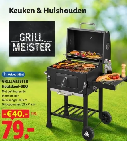 Aanbieding: Houtskool-BBQ
