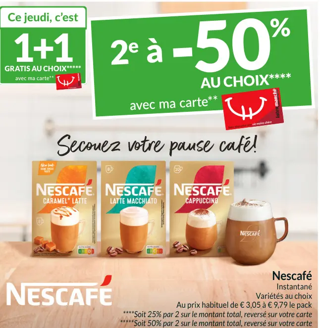 Offre: Nescafé Instantané