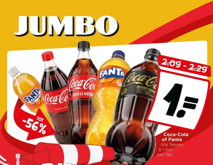 Aanbieding: Coca-Cola or Fanta