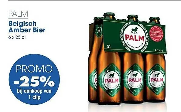 Promotie: Belgisch Amber Bier