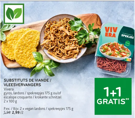 Offre: Substituts De Viande