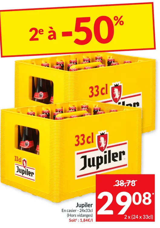 Offre: Jupiler